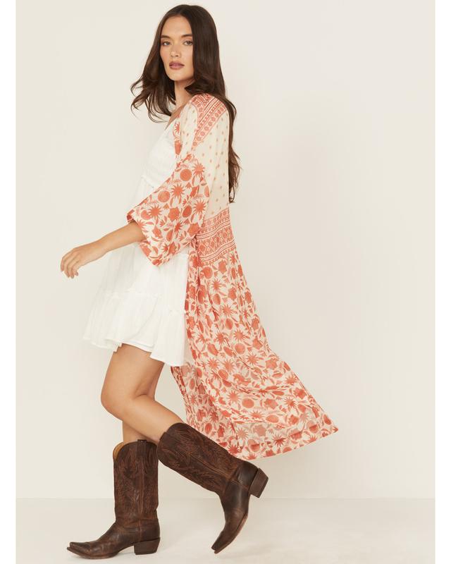 Ariat Women's Floral Print Kimono - 10060385