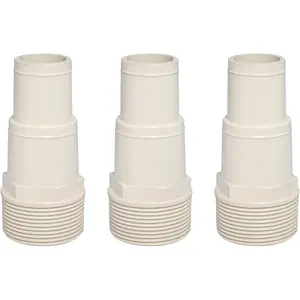 Universal 1.25"/1.5" Combo Pool Hose Adapter SPX1091Z7, SPX1091Z4 Replacement for Above-ground Pool Pump, Filter, Skimmer, Compatible with Hayward Wide Mouth Skimmer and Chlorine Feeder (3 Pack)