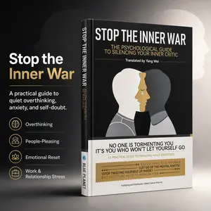 Stop the Inner War: Reduce Anxiety, Stop Overthinking, Self-Doubt & People-Pleasing — A Practical Self-Help Book for Inner Calm, Confidence & Emotional Freedom ,  Personal Growth Book