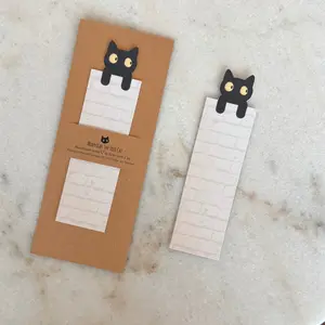 Black Cat Bookmark | Illustrated Reading Accessory | Cute Book Lover Gift