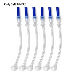 3/6 PCS Universal Fit 360° Spray Bottle Adapter,Spray Nozzle Extension, Weighted Tube Replacement for Triggers and Pump Sprayers, For Kitchen, Garden, Home and Office, Cleaning Solutions