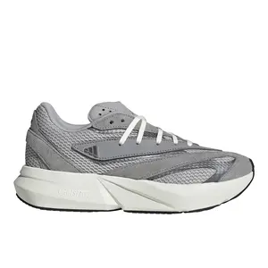 adidas Womens Lightblaze Lace Up Sneakers Shoes Casual - Grey