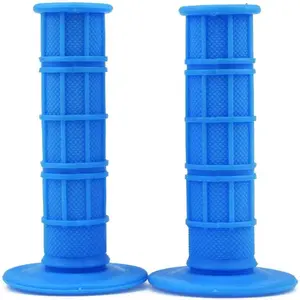7/8" Handlebar Grips Soft Rubber Universal Fit for Dirt Bike Pit Bike Mini Bike Motorcycle, 22mm 24mm Inner Diameter, Purple, for CRF KLX SSR Hawk Coleman