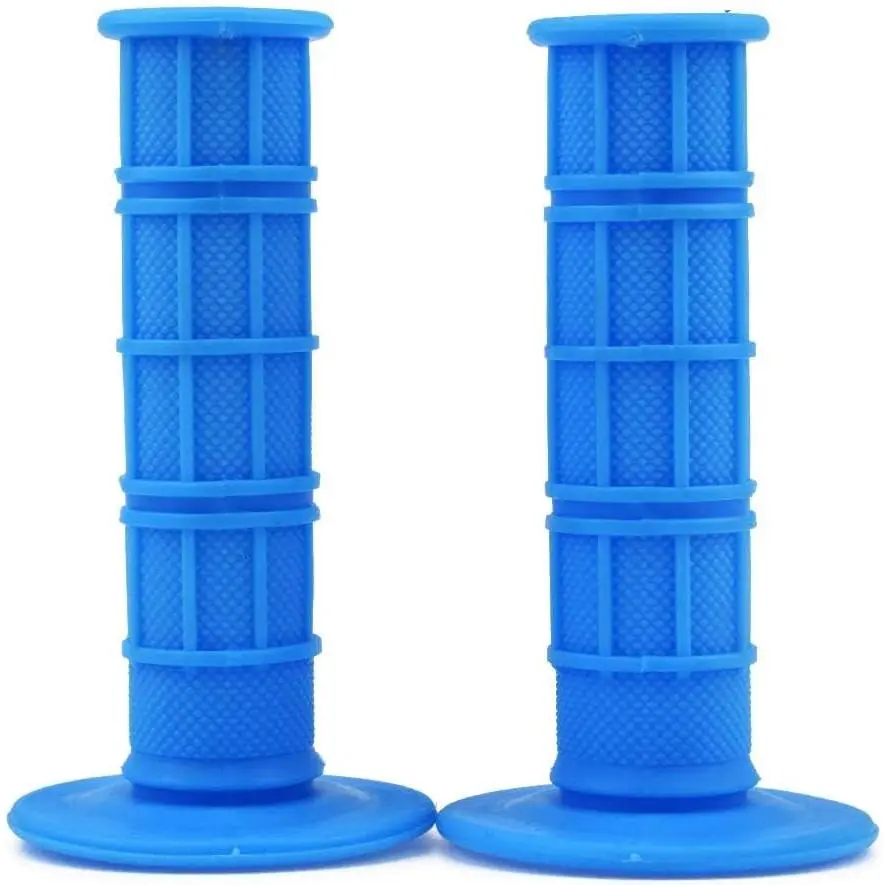 7/8" Handlebar Grips Soft Rubber Universal Fit for Dirt Bike Pit Bike Mini Bike Motorcycle, 22mm 24mm Inner Diameter, Purple, for CRF KLX SSR Hawk Coleman