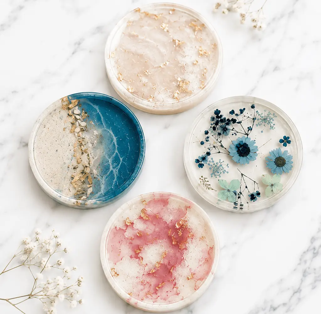 DIY Resin Art Coaster Kit