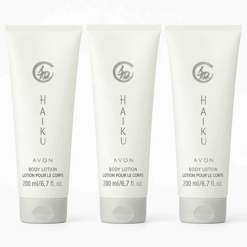 Haiku Body Lotion Avon Set Of 3 Haiku Body Lotion Avon Set Of 3