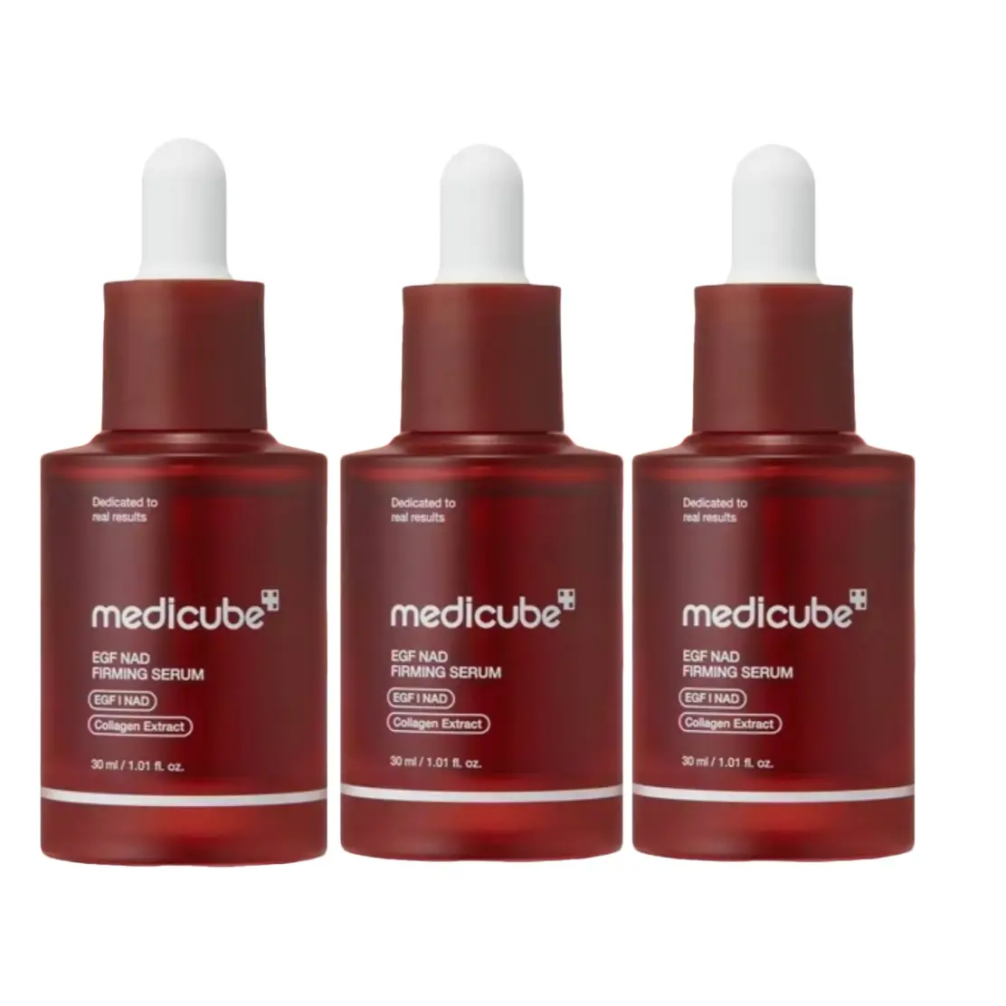 [‮ebucideM‬] NAD+ EGF Firming Serum | NAD+, EGF, Collagen Extract, Anti-aging, Plumping, Radiance Boosting Serum | Cares for Look of Fine Lines, Skin Elasticity & Firmness For Youthful-looking Skin (30ml / 1.01 fl. oz.) | Korean Skincare, K-Beauty
