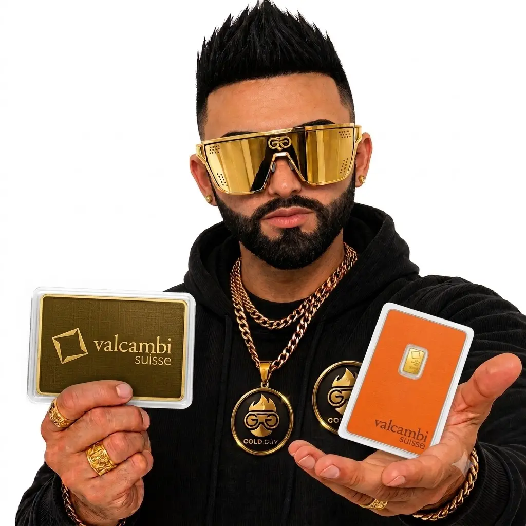 1/2 gram Gold Bar - Valcambi (Carded)