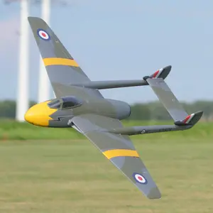 Durafly D.H.100 Vampire V3 PNF "RAF Camo Edition" 70mm EDF Jet with 1100mm Wingspan EPO Not Include Basic Transmitter, Receiver, Battery and Charger