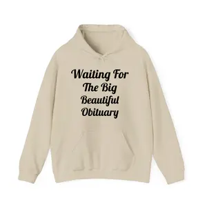 Waiting for The Big Beautiful Sweatshirt and Hoodie, Protest Hoodie, Democrats Crewneck Shirt, Gift for Men Women