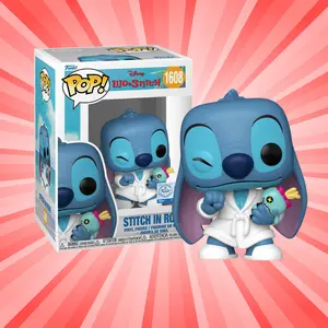 Funko Pop! Disney Lilo & Stitch Stitch in Robe Special Edition #1608