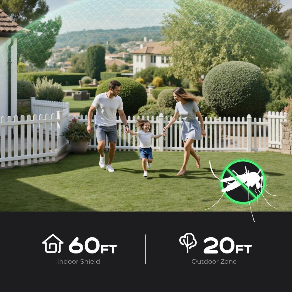 VILLA REPELLER - FLEXTAIL X VOLLYC Smart Heat Mosquito Repellent With Stronger Protection