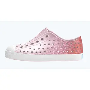 Native Jefferson Bio-Bling Barely Samba Bling/Shell White