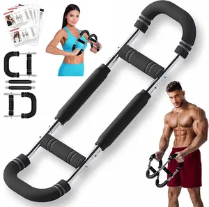 Twister Arm Trainer, Adjustable Resistance Chest Workout Equipment for Men Women, Forearm Biceps Tricep Chest Thigh Exerciser