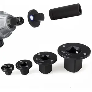 4PCS Low Profile Impact Socket Adapter Set, Low Profile Socket Adapter for Tight Spaces, 3/4" to 1", 1/2" to 3/4", 1/2" |   1/4'' to 3/8", for Automotive & DIY Tools (1 SETS)