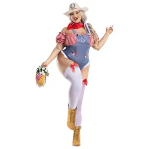 Plus Size Farmer's Daughter Costume