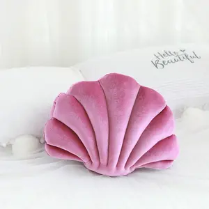 High-End Shell Pillow, Multi-Color Elegant Shell Shape Cushion, Perfect Gift for Friends, Indoor Sofa Pillow, Birthday & Holiday Present
