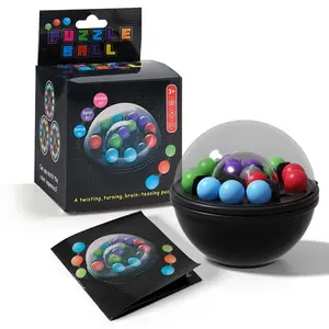 Puzzle Ball 3D Brain Teasers Travel Games for Kids and Adults, Sort Ball Game, Fidget Toys, Fun and Educational Toy
