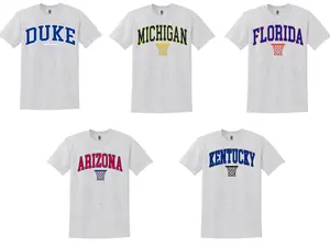 College Basketball Varsity T-Shirt & Sweatshirt Long Sleeve for Enthusiasts and Fans