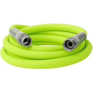 Garden Lead-in Hose 5/8 in. x 10 ft., Lightweight All-Weather Water Hose, Durable and Flexible, Leak-Free Connections