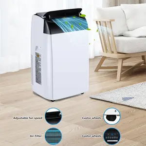 OP-12000 BTU Portable Air Conditioner, Portable Air Conditioners for Rooms Up to 550 Sq ft, 3-in-1 Cooling Dehumidifier Fan, Quiet Sleep Mode, Remote Control, 24H Timer, Window Kit