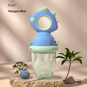 3 pack Baby Fruit Feeder & Teether Toy - Silicone Mesh Food Feeder for Infant Self-Feeding & Teething Relief