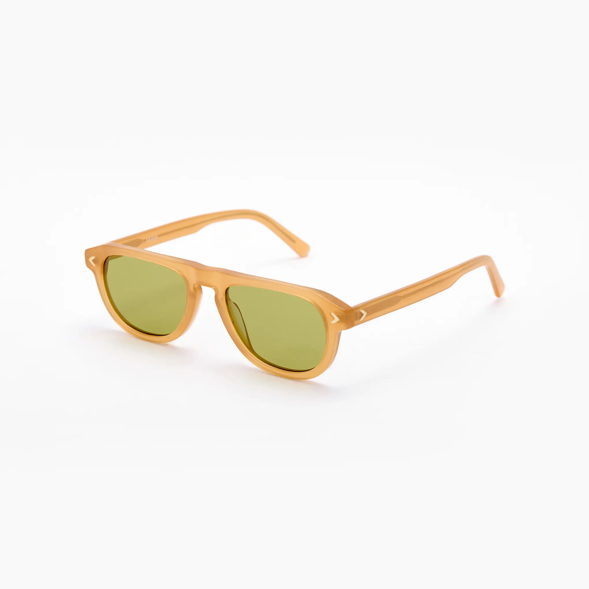 Classic Rectangle Sunglasses for Women, Unisex Full Rim Acetate Frame with UV400 Lenses - Lightweight & Durable for Travel, Nylon, Uv-Protection, Clear/Brown