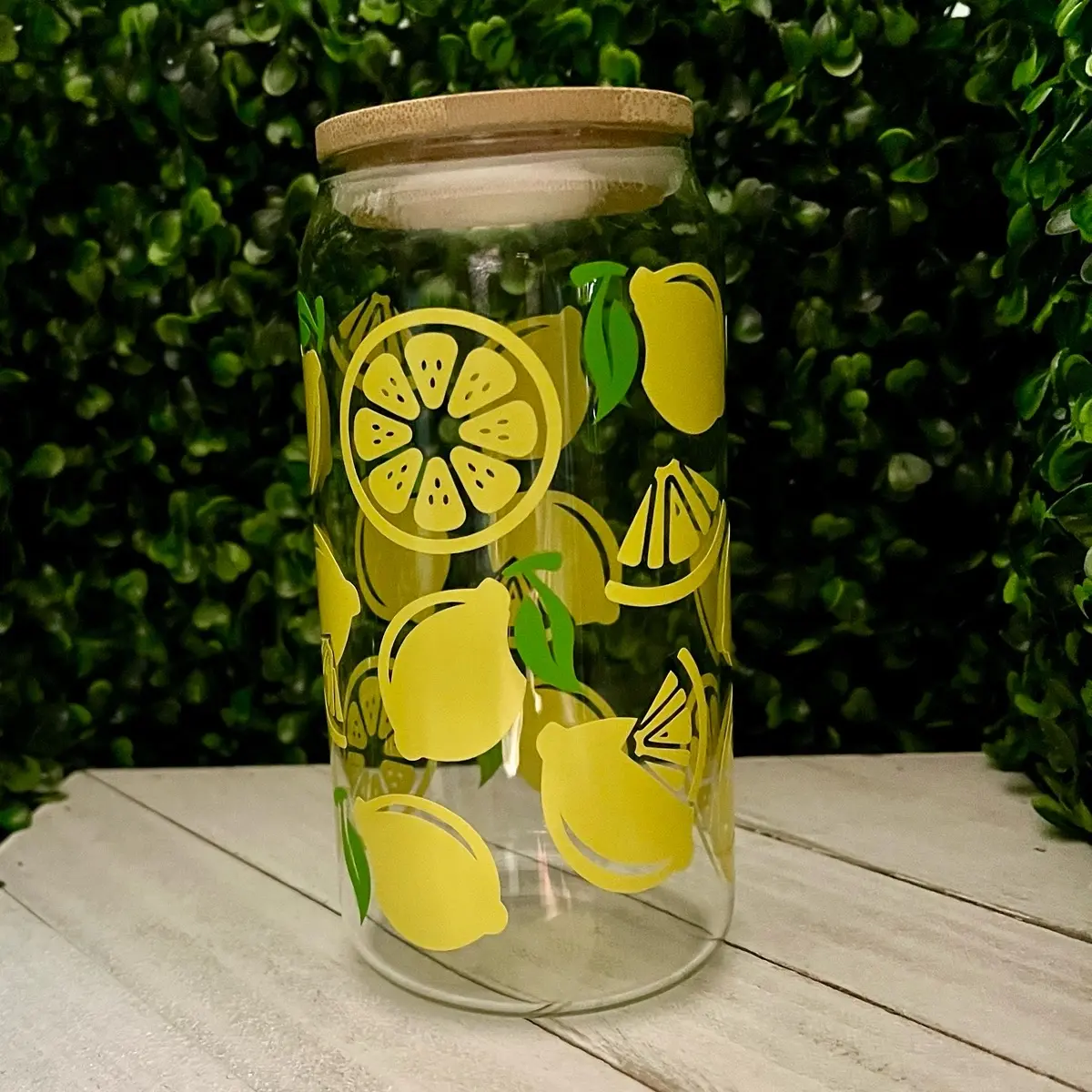 Lemon Glass Libbey Cup Drinkware