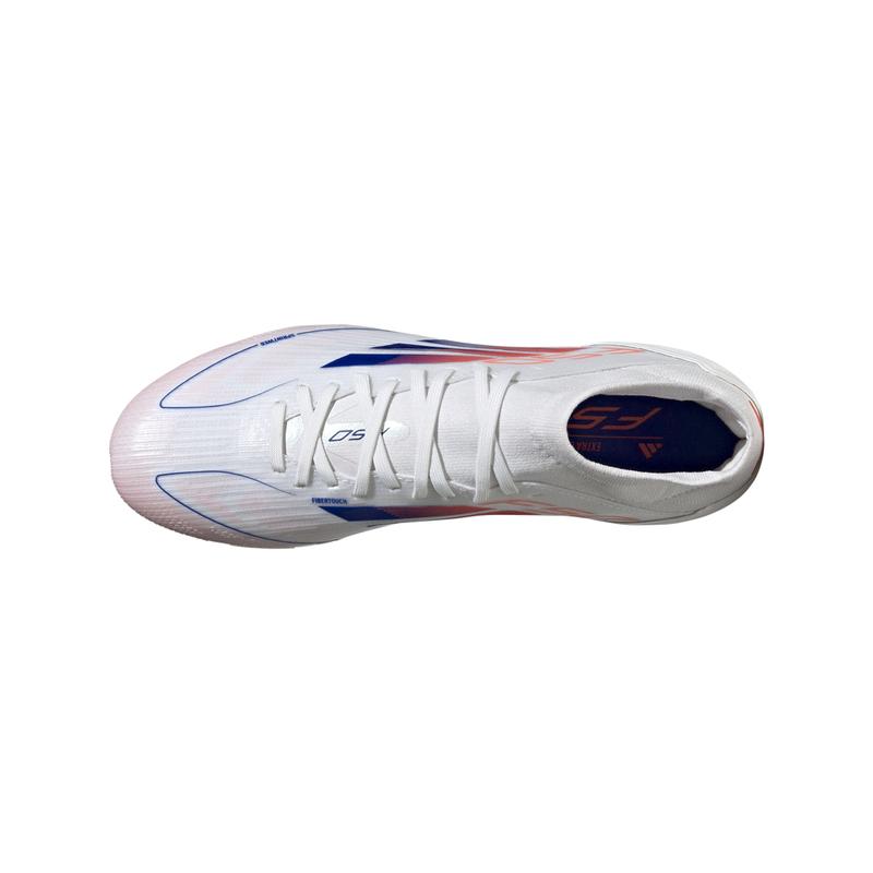 adidas Womens F50 Pro Mid Firm Ground Soccer Cleats  - White