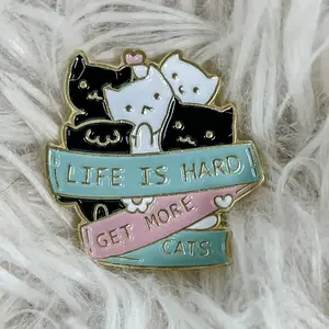Get More Cats enamel pin Get More Cats enamel pin