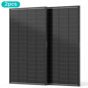 [SummerWins] 400W 12V Solar-Powered Solar Panels Set (2*200W) - N-Type 16BB 25.6% High Efficiency, IP68 Weatherproof, Long-Lasting Power, RV-Ready for Off-Grid Systems