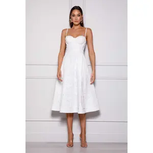 Melanie Dress - White
