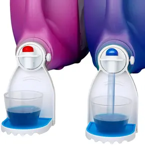 Homewinner Laundry Detergent Cup Holder Pack of 2 Detergent Drip Catcher Drip Tray Catcher Household Organiser Racks Room Wall