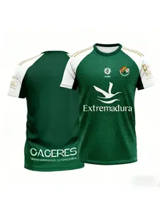 2026 New Summer Football Training Uniform, Breathable Sports Top, Casual Fitness Surf T-shirt, Beachwear Streetwear