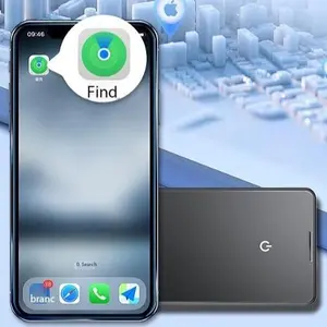 Ultra-thin, card-style Bluetooth tracker compatible with Apple "Find My" | The ultimate anti-loss tool for wallets, luggage, and passports | Global precision tracking, high-decibel alarm, and ultra-long 4–5 month standby time.