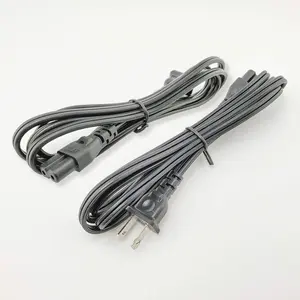 Lot of 2 AC Power Cord for Comcast Cable Box Directv Dish DVR 6 feet