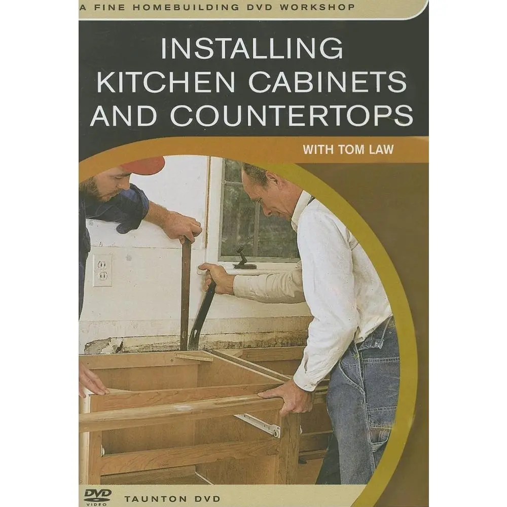 Used Cooking Tutorial DVD - Installing Kitchen Cabinets and Countertops by Tom (Books, Magazines & Audio - Humanities & Social Sciences)