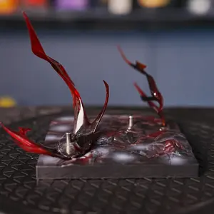 G--PVC Material with Red Storm Special Effect