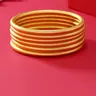 Vintage Minimalist Matte Bangle, Minimalist Bracelet, Copper Bangles, Fashionable Jewelry for Women & Men, Trendy All-match & Exquisite Jewelry for Birthday Gift