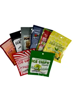 Ice Chips Candy - Fan Favorite 8-Flavor Sampler - Sugar Free Keto Friendly Vegan Mixed Berry Lemon Sour Cherry Cinnamon Peppermint Rootbeer Float Sour Apple and Black LicoriceMade in USA