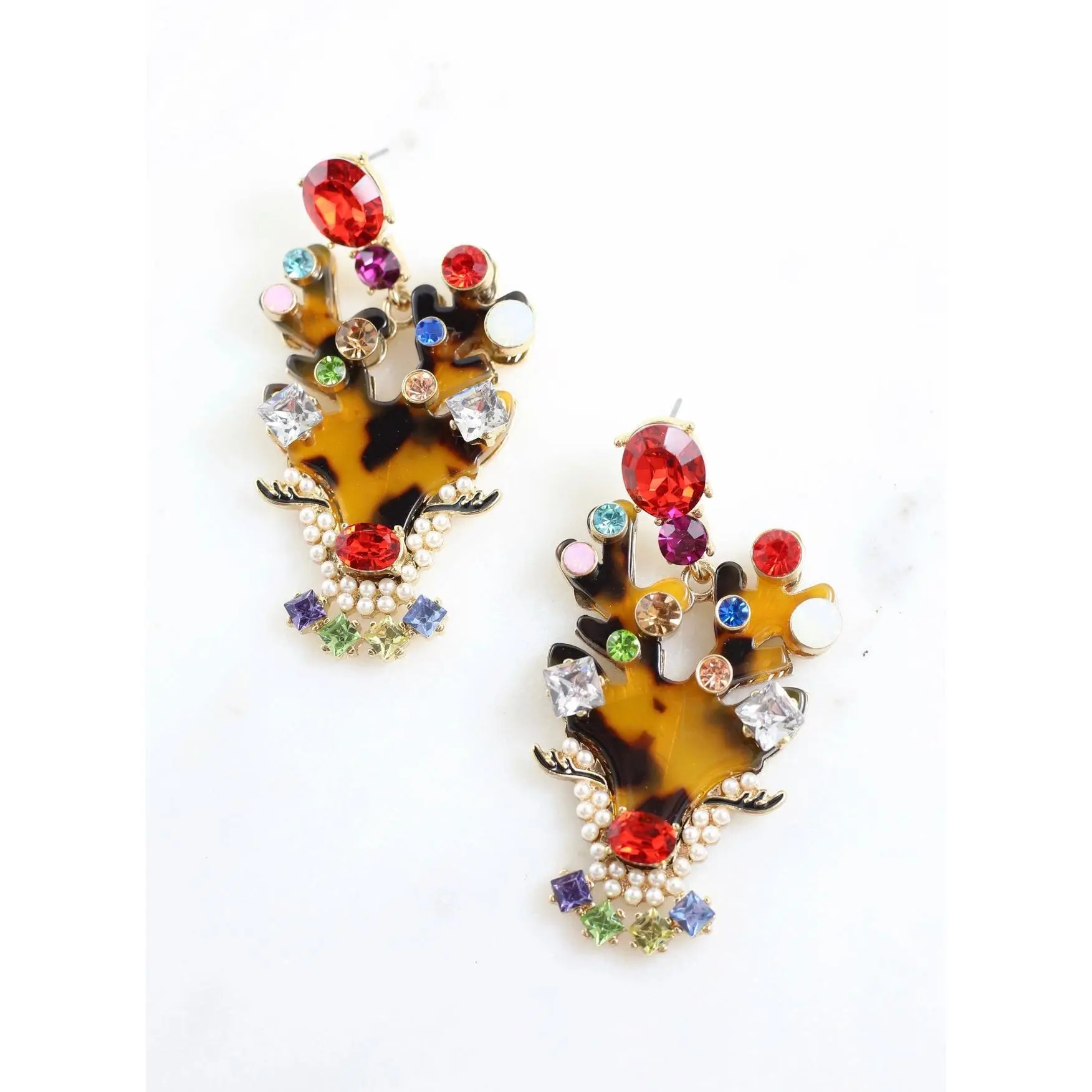 Christmas Reindeer Earrings
