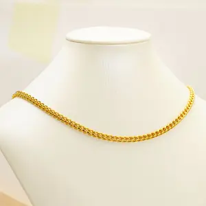 VEVE Necklace Braided Encrypted Chain 40cm Necklace-like Personalized Jewelry Can Be Matched With Pendants