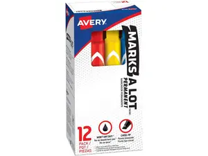 Avery Chisel Tip Permanent Markers