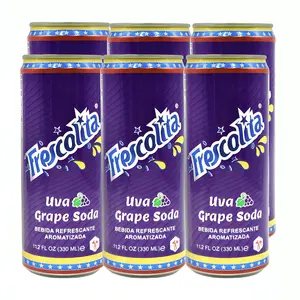 Frescolita Uva - 6 Pack | Grape Flavored Carbonated Beverage