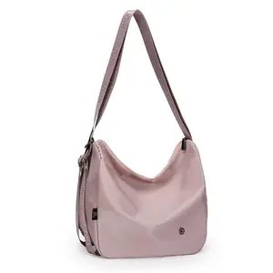 Nylon bucket bag, niche high-end large-capacity commuter tote bag, shoulder bag, multifunctional backpack