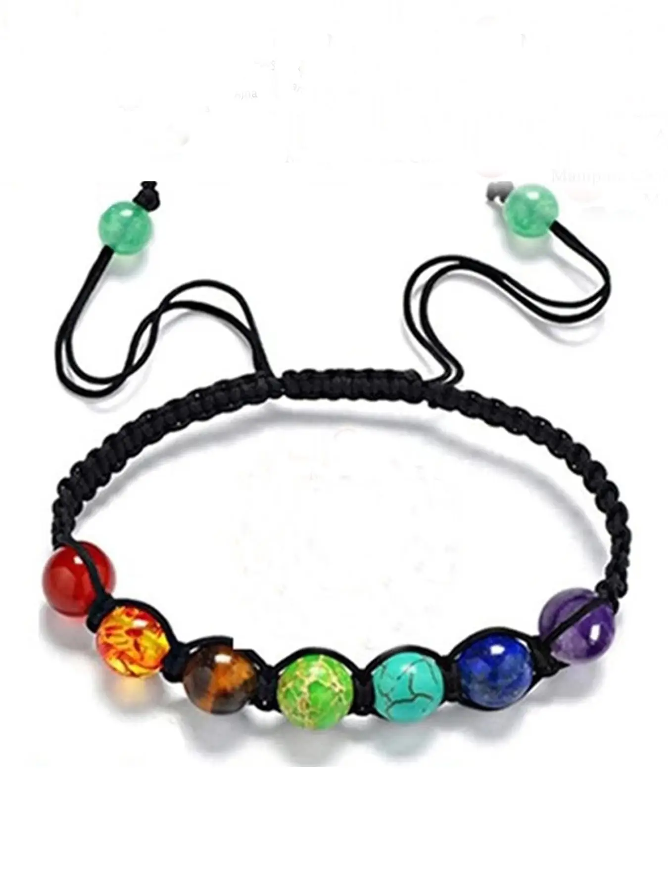 Fashion Classic Bead Decor Braid Bracelet for Women Men, Adjustable Casual Matching Jewelry, Pride 2025, LGBTQ, Classic Fashion Accessories for Daily