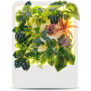 Indoor Garden Hydroponic System with LED Grow Light Indoor  Garden, Indoor Garden Hydroponic System with LED Grow Light (White)