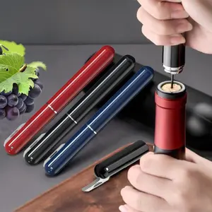 Air Pressure Wine Opener – Effortless Cork Removal with Easy Push-Button Design