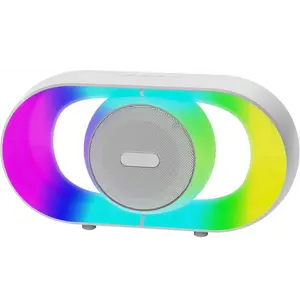 Portable Bluetooth Speaker-Wireless Bluetooth Speaker Gift For Men, Light Up With Colorful RGB Light, Bt 5.4, TWS Pairing, Stereo Sound, Idea For Outdoor Home Camping Party, Electronics Gadget Gift
