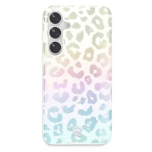 White Opal Leopard Samsung Case - Protective Cover for Samsung
